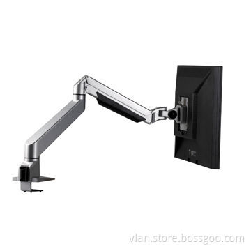 Capacity Gas Spring Adjustable Aluminum Alloy Monitor Arms, up to 10kg Maximum Loading